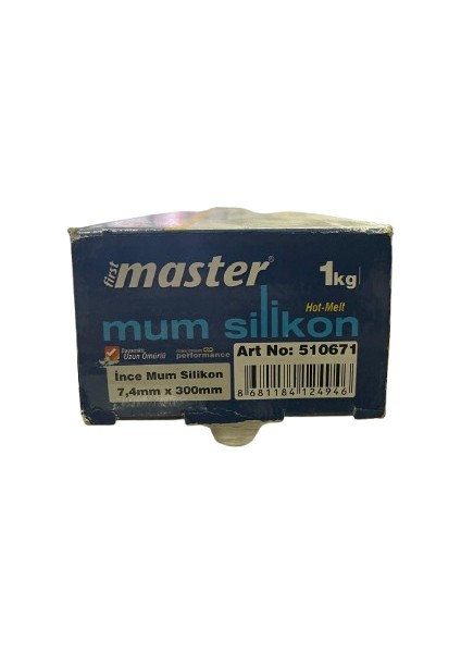 Fıstmaster Ince Mum Silikon 1kg 7,4MMX300MM fiyatları