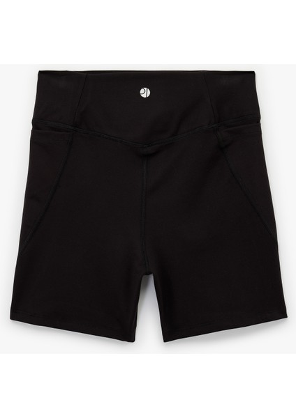 Yüksek Bel Interlok Cep Detaylı Spor Biker Tayt fiyatları