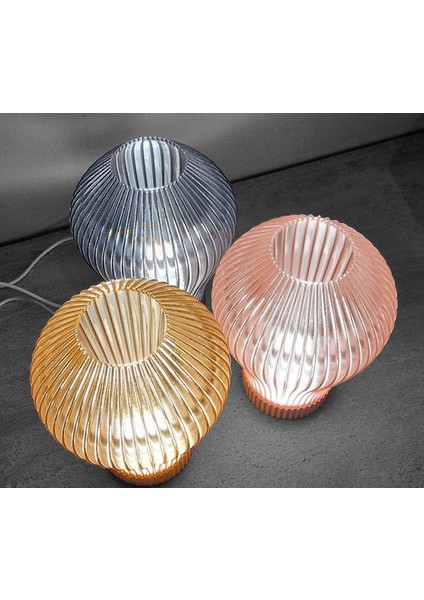 Lucidglow Lamba - Zarif Nervürlü LED Masa Lambası modelleri