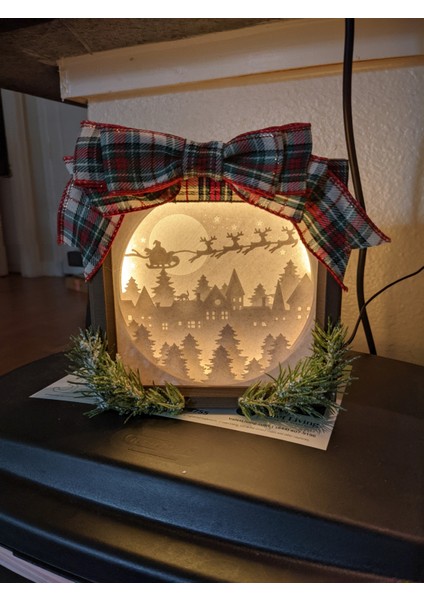 Sahne Lambası Gibi Noel Kağıt Sanatı[stp Dahil] fiyatları
