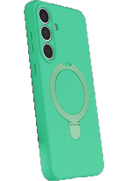 Samsung Galaxy S24 Fe Regal Magsafe Standlı Kapak - Yeşil fiyatları