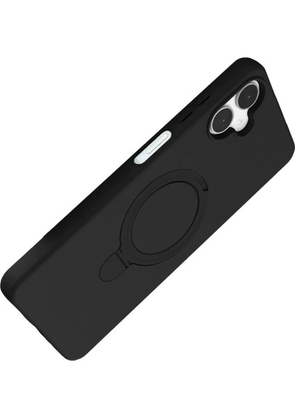 Samsung Galaxy A06 Regal Magsafe Standlı Kapak - Siyah modelleri