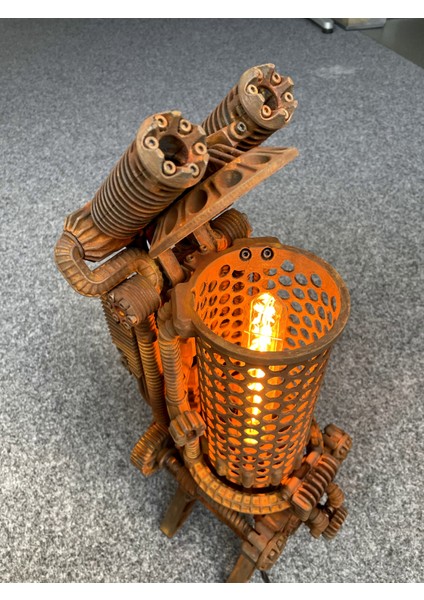 Kok Fırını - Steampunk Tarzı Lamba