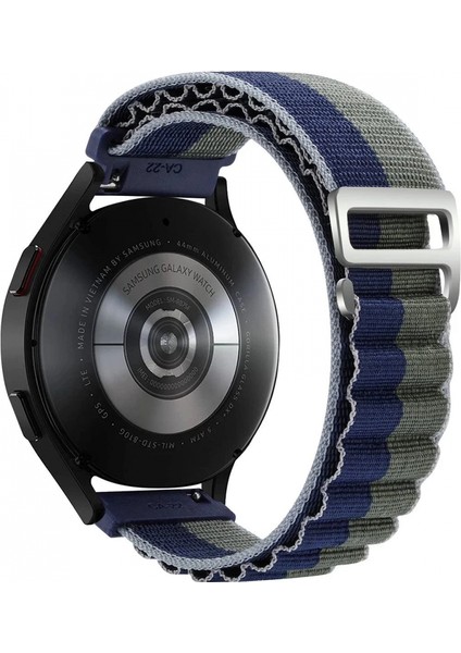 Watch 20MM KR410 Kumaş Kordon - Lacivert-Yeşil fiyatları