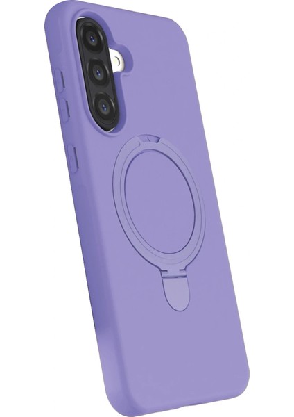Samsung Galaxy A56 Regal Magsafe Standlı Kapak - Lila modelleri