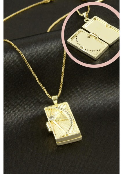 Açılı Kapanır Mektup Lüks Çelik Kolye fiyatları