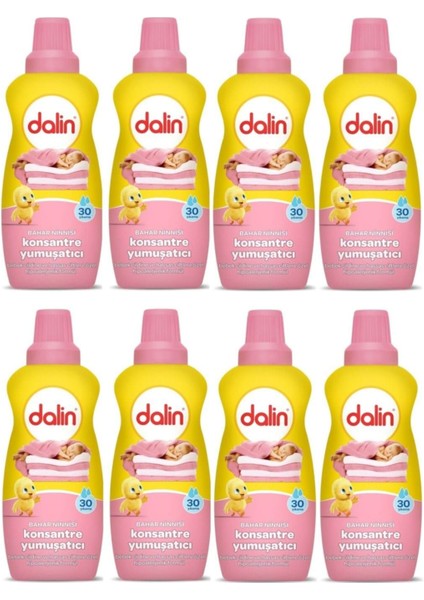 Yumuşatıcı 750ML Konsantre Bebeğe Özel 8 Li Set