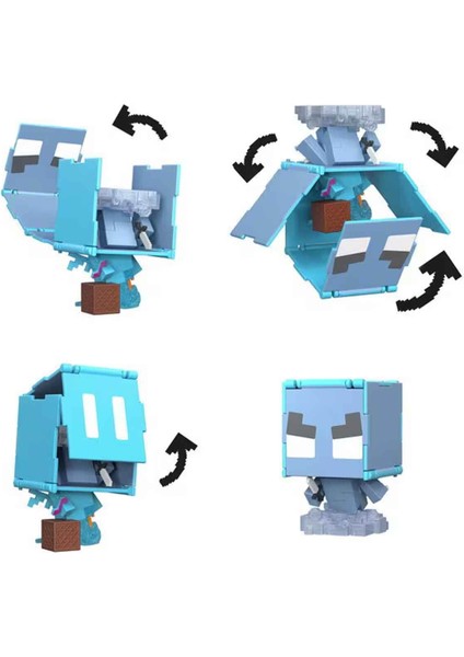 Minecraft Flipping' Figs 2in1 Dönüşen Figür HTL43 - Magic Mobs JCN23 modelleri