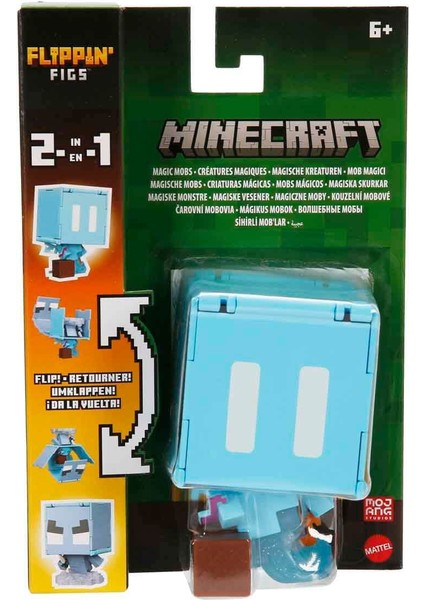 Minecraft Flipping' Figs 2in1 Dönüşen Figür HTL43 - Magic Mobs JCN23 indirimleri