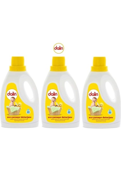 Çamaşır Deterjanı 1500ML Klasik 3 Lü Set modelleri