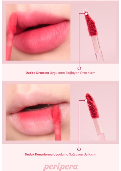 Gün Boyu Kalıcı Pürüzsüz Matlık Sunan Tint Perıpera Over Blur Tint (015 Soulful Plum) indirimleri