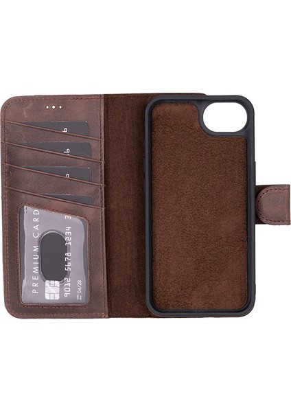 iPhone 16E Çıkarılabilir Deri Cüzdan Kılıf indirimleri