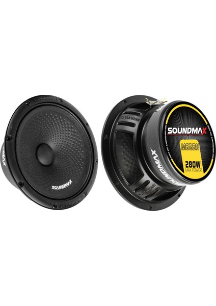 SX-M62BN Oto Midrange 16CM 280 Watt (140 Rms) 2 Adet