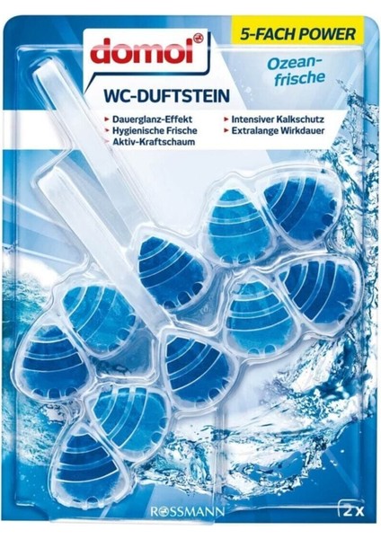 Wc Kokusu Klozet Blok Okyanus Ferahlığı 110 gr 3'lü Avantaj Paket fiyatları