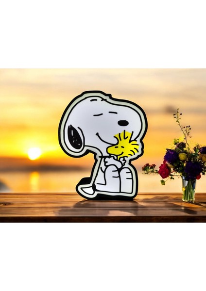Snoopy LED Lamba