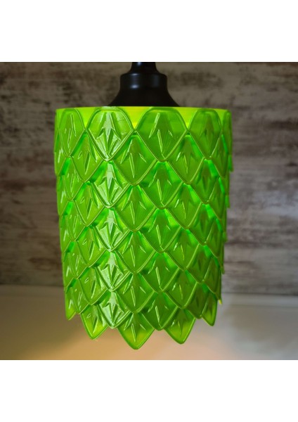 Büyülü Dragonweave - Yüksek Poli Abajur