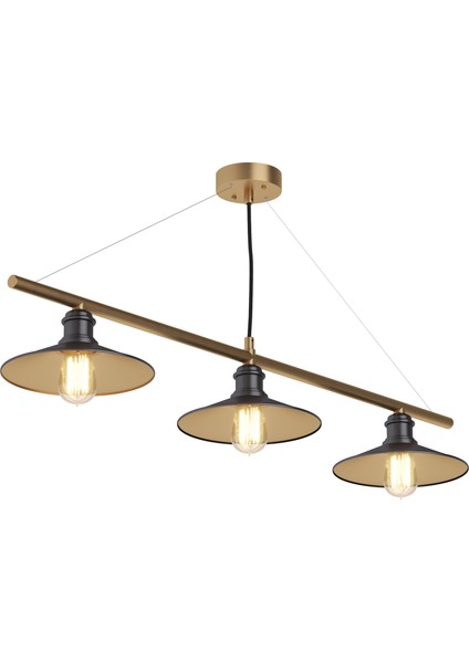 Klasik 3 Pirinç Lamba, Sku. 26464 Pikartlights Tarafından