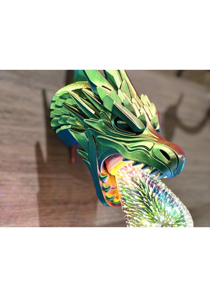 Ejderhanın Nefesi Duvar Lambası