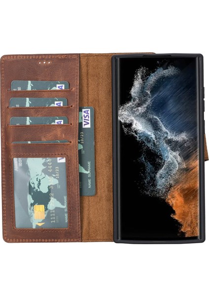 Samsung Galaxy S22 Plus Çıkarılabilir Deri Cüzdan Kılıf fiyatları