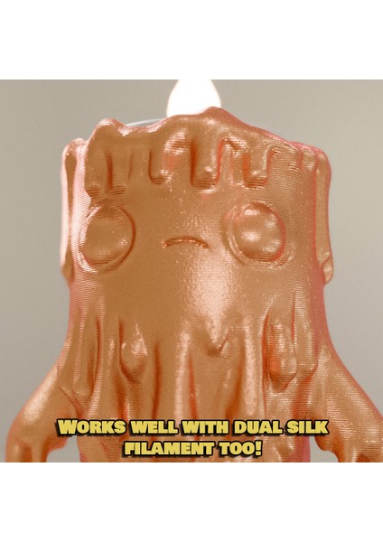 Erimiş Mumluk - Damlayan Cadılar Bayramı Dekoru - 3D Baskı Stl/3mf indirimleri