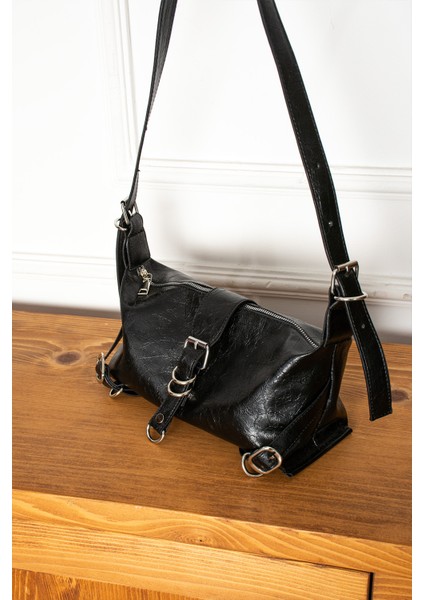 Luce Premium Ayarlanabilir Kemerli Vintage Deri Kadın El ve Omuz Çantası modelleri