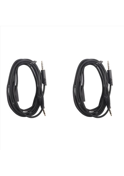 Ps5 Xbox Controller Için Astro A40 Kulaklık Astro A10/A40 Oyun Kulaklığı Için 2x Yedek Kulaklık Kablosu Astro A10/A40 Oyun Kulaklığı Için Ses Kablosu (Yurt Dışından)