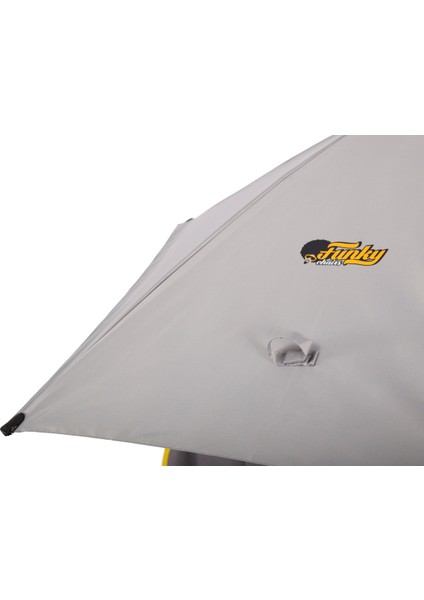 Şemsiyeli Kamp Sandalyesi 125 kg Taşıma Kapasaiteli