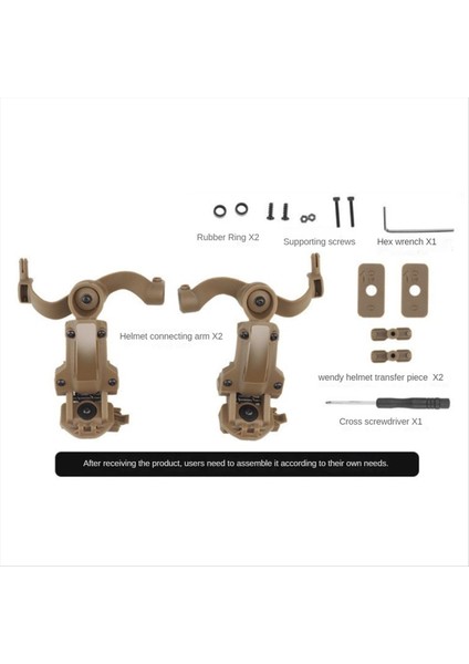 Taktik Kulaklık Tutucu Kask Montajlı Aksesuar Ray Adaptör Kiti Ayarlanabilir Pikap Gürül (Yurt Dışından) fırsatları