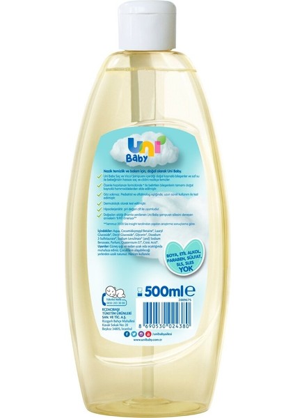 Saç ve Vücut Şampuanı 500 ml Flip modelleri