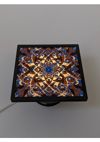 Hueforge 100X100MM LED Lamba Kiti Işık Kutusu indirimleri