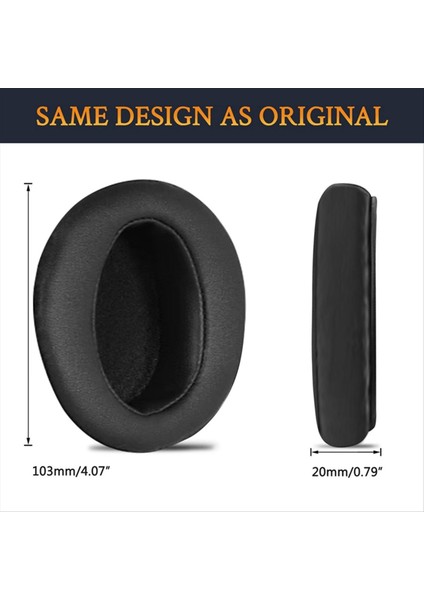 1paır Köpük Kulak Pedleri Sony WH-CH700N (WHCH700N) &amp MDR-ZX780 (ZX780DC)/MDR-ZX770 Kulaklık Için Deri Earpad (Yurt Dışından) indirimleri
