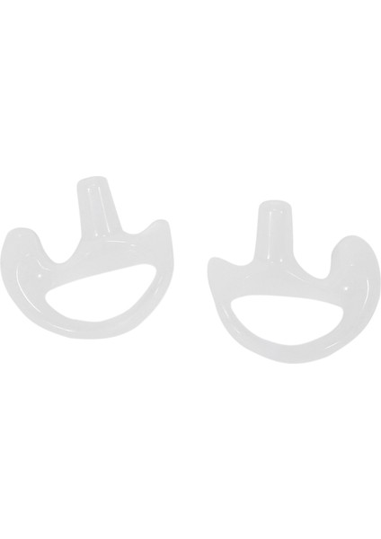 6 Çift Şeffaf Silikon Yumuşak Kulak Hactie Talkie Gizli Akustik Tüp Kulaklığı Küçük/orta/büyük J6116Z (Yurt Dışından) modelleri