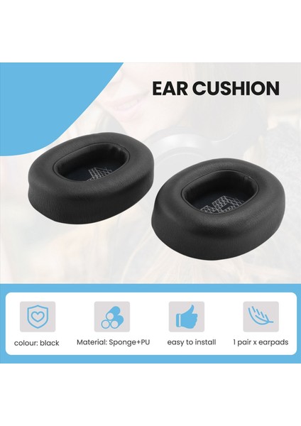 Kulak Yastık Belleği Köpük Kulak Pedleri Yedek E65 E65BTNC / Düet Nc / Canlı 650BTNC Canlı 660 Btnc (Yurt Dışından) fiyatları