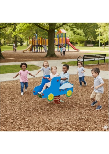 Çocuk Oyun Elemanı, Yaylı Oyuncak, Araba Zıp Zıp