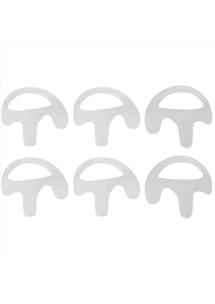 12 Çift Şeffaf Silikon Yumuşak Kulak Hactie Talkie Gizli Akustik Tüp Kulaklığı Küçük/orta/büyük J6116Z (Yurt Dışından) fiyatları