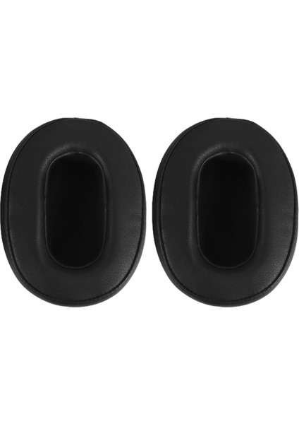 Sony Için Yedek Kulak Pedleri WH-XB900N Kulaklıklar Earpad Deri Kulaklık Kulak Yastık Onarım Parçaları (Siyah) (Yurt Dışından)