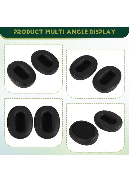 Sony Için Yedek Kulak Pedleri WH-XB900N Kulaklıklar Earpad Deri Kulaklık Kulak Yastık Onarım Parçaları (Siyah) (Yurt Dışından) indirimleri