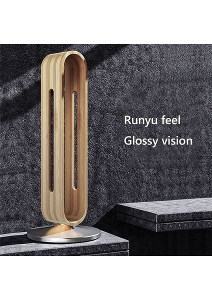 Kulaklık Tutucu Anti-Çizgi Standı Bambu Ahşap Alüminyum Kulaklık Tutucu Masaüstü Sanat Ekran Depolama Braketi Montaj-A (Yurt Dışından) indirimleri