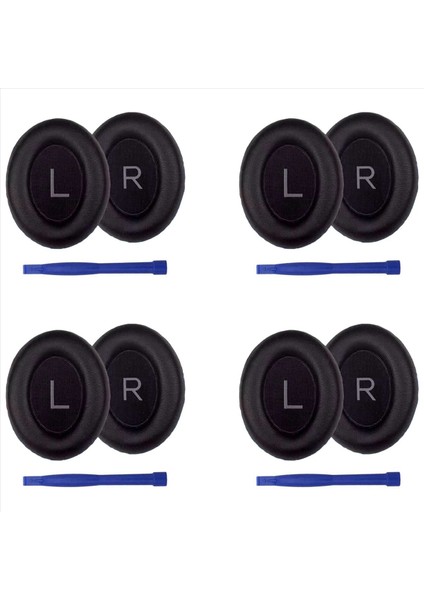 4set Bose Için Yedek Kulak Pedleri 700 NC700 Kulaklık Bellek Köpük Kulak Yastıkları Kulak Padleri Kulaklık Deri Kılıf (Yurt Dışından)