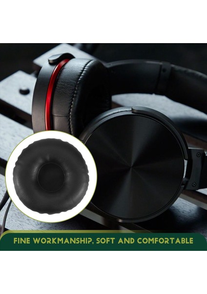 2pcs So -Ny Mdr -XB450AP / XB550 / XB650 Için Uyumlu Yedek Kulak Pedleri - Kulaklıklar Için Ayarlanmış Earpads - Siyah (Yurt Dışından) indirimleri