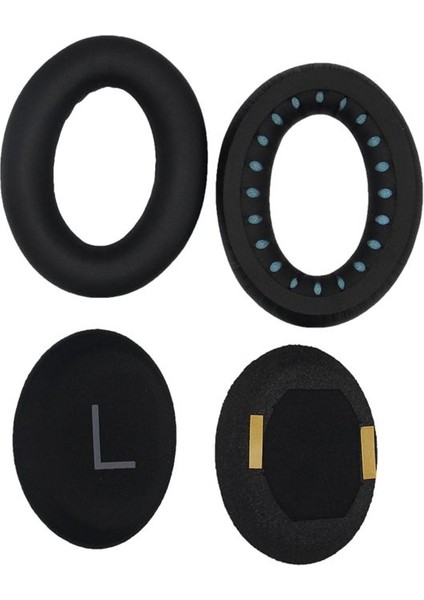 Bose Qc 45 Kulaklık Için Kulaklık Kapakları Kolayca Değiştirilen Kulaklık Koruyucusu Kollu Toka Kulaklıklar Siyah (Yurt Dışından)