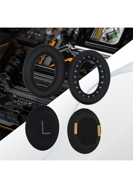 Bose Qc 45 Kulaklık Için Kulaklık Kapakları Kolayca Değiştirilen Kulaklık Koruyucusu Kollu Toka Kulaklıklar Siyah (Yurt Dışından) fırsatları