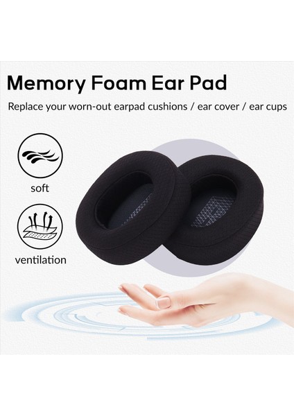 1paır Köpük Kulak Pedleri E65 E65BTNC / Duet Nc / Live 650BTNC Live 660 Btnc Kulaklık (Yurt Dışından) indirimleri