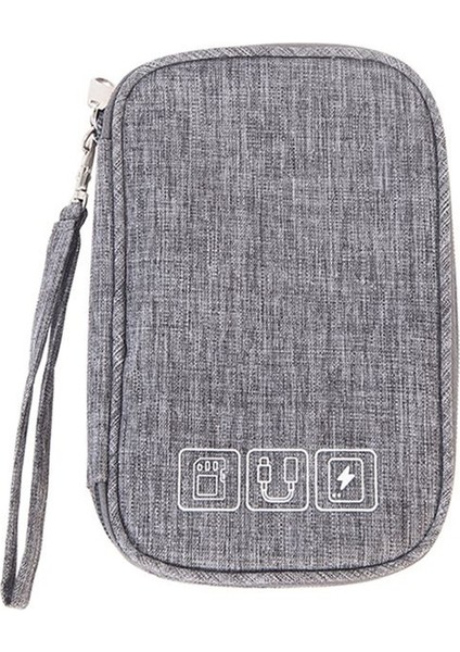 Mini Veri Depolama Çantası Güç Bankası Veri Kablo Depolama Çantası Mobil Güç Depolama Çantası Taşınabilir Depolama Çantası (Yurt Dışından)