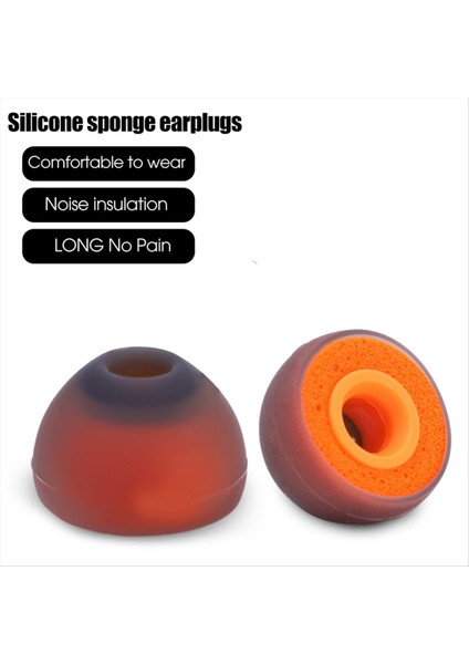 10PCST Silikon Bellek Köpük Kompozit Kulaklık Kapağı Yedek Kulak Kulak Kapağı Aksesuar Kulaklıklar Kapaklar Kapa Siyah (Yurt Dışından) indirimleri