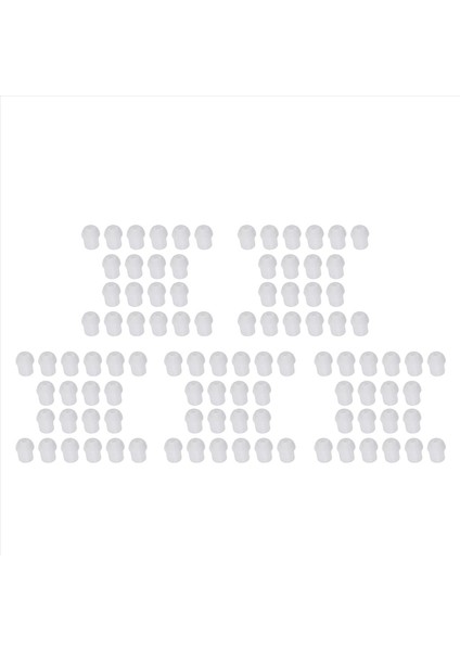 100PCS Silikon Kulak Içi Kulaklıklar Radyo Kulak Seti Için Kulak Kulak Tomurcuğu (Yurt Dışından)
