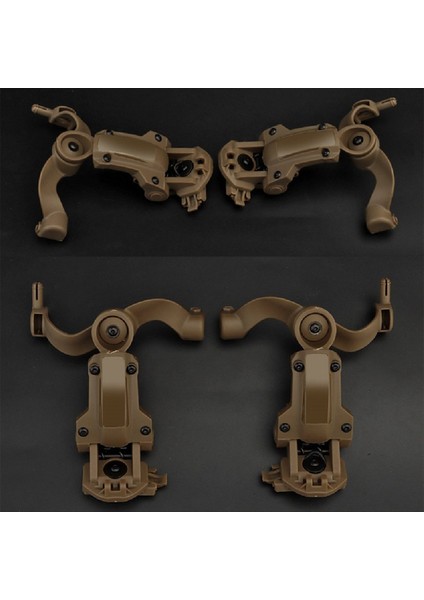 Taktik Kulaklık Tutucu Kask Montajlı Aksesuar Ray Adaptör Kiti Ayarlanabilir Pikap Gürül (Yurt Dışından) modelleri