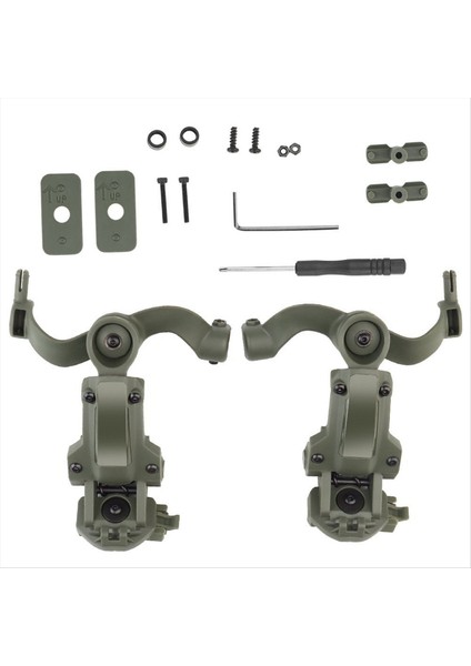 Taktik Kulaklık Tutucu Kask Montajlı Aksesuar Ray Adaptör Kiti Ayarlanabilir Pikap Gürül (Yurt Dışından) fırsatları