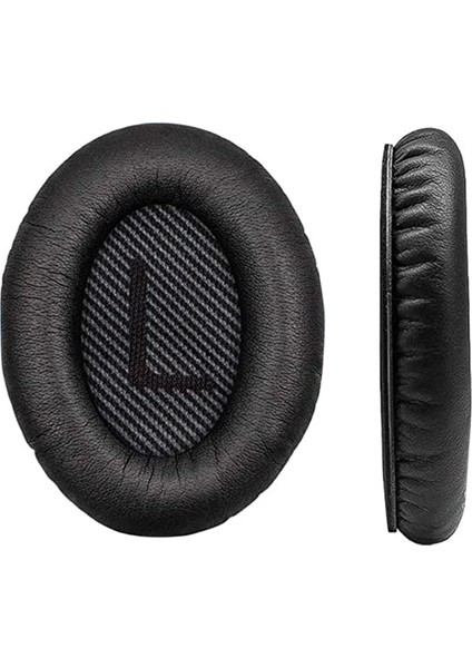 Sessiz Konfor Için Yedek Earpad 35 (QC35) ve Quietcomfort 35 Iı (QC35 Iı) Kulaklıklar (Siyah) (Yurt Dışından)