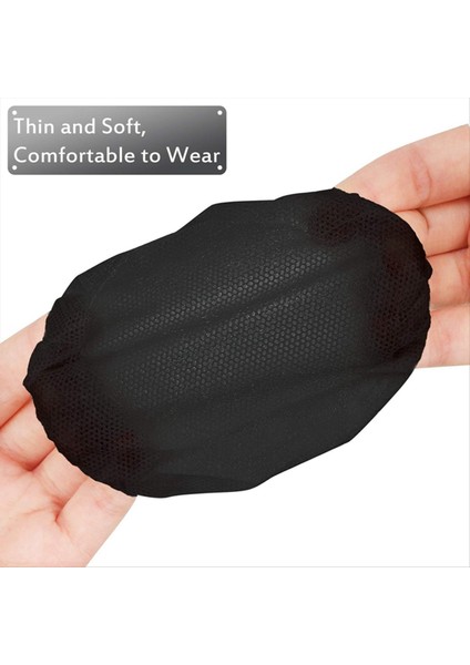 100PCS/SET Gaming Cafe Tek Kullanımlık Kulaklık Kapağı Dokuma Olmayan Kafa Bandı Toz Geçirmez Ter Getirmez Kulaklık Siyah (Yurt Dışından) indirimleri